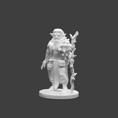 Krakenships Forest Guardian (Firbolg) Male Druid - Unpainted