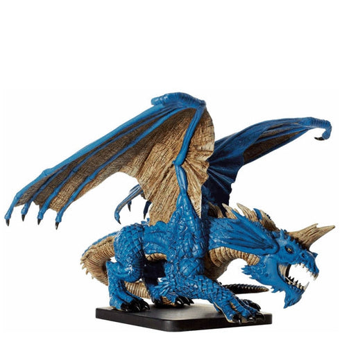 Gargantuan Blue Dragon - D&D Icons - Dungeons and Dragons Miniatures (DDM) - with poor condition box