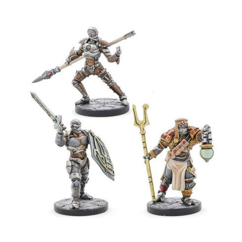 D&D Collector's Series: Eberron Warforged Wizard Fighter Monk (3)