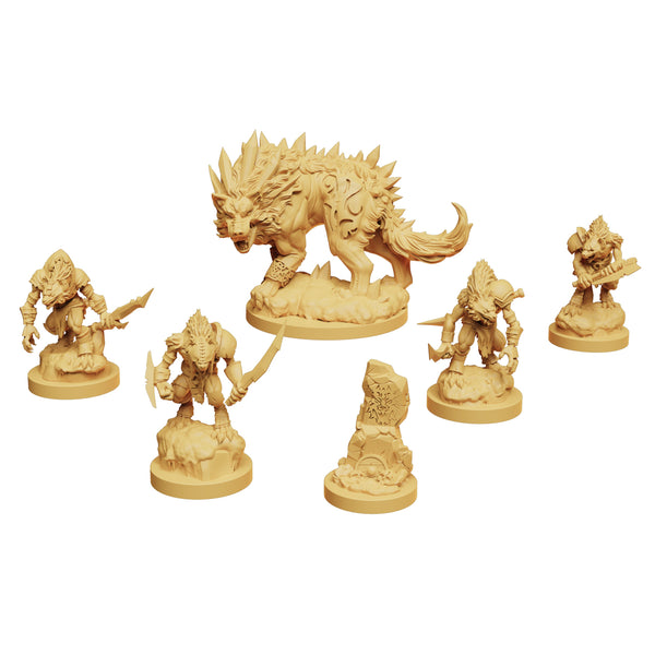 Godtear Fenra Wolf of The End Times & Chainless Curs