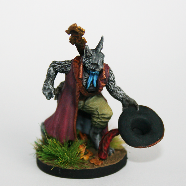 Krakenships Grimalkin (Tabaxi) Bard - Unpainted