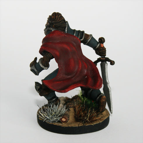 Krakenships Grimalkin (Tabaxi) Fighter - Unpainted