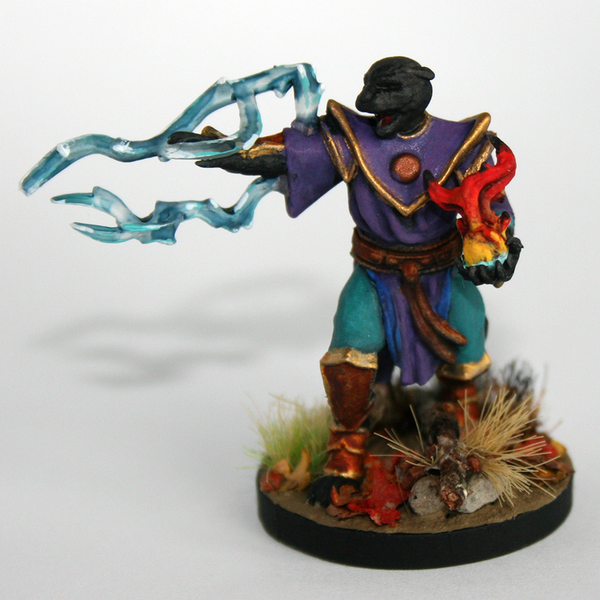 Krakenships Grimalkin (Tabaxi) Sorcerer - Unpainted