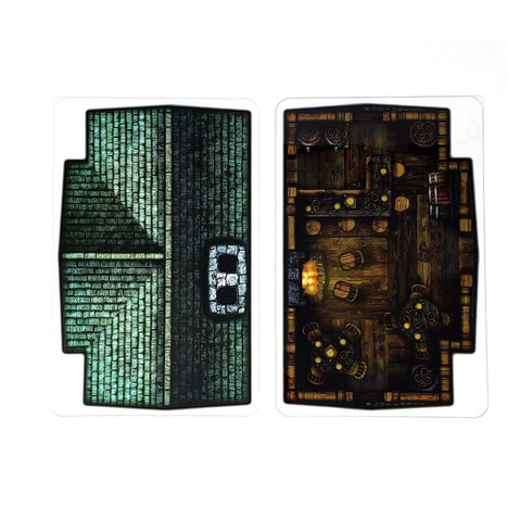 Arcknight Flat Plastic Miniatures - Instant Shops - Roleplaying Objects 2.0 - 4 Pieces