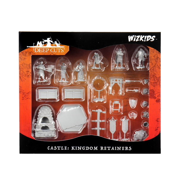 Wizkids Deep cuts - Castle: Kingdom Retainers - Unpainted