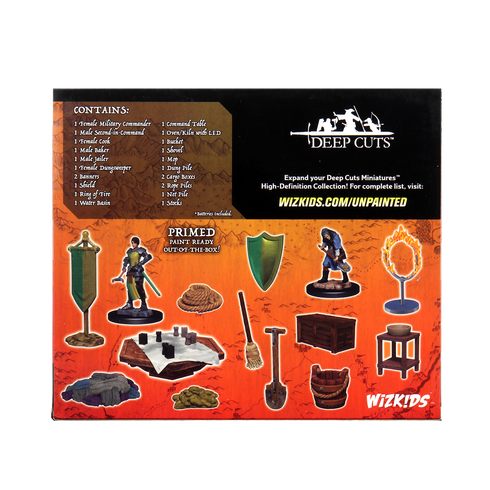 Wizkids Deep cuts - Castle: Kingdom Retainers - Unpainted