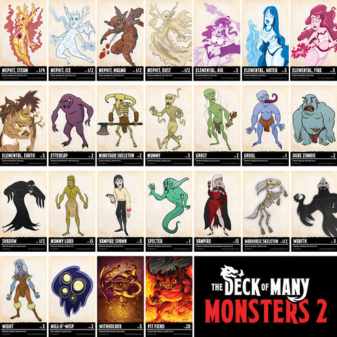 Deck of Many: Monsters 2