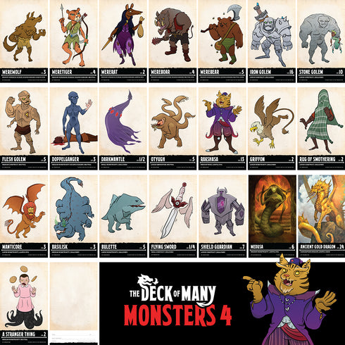 Deck of Many: Monsters 4