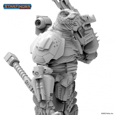 Starfinder Masterclass Miniatures: Obozaya Vesk Soldier