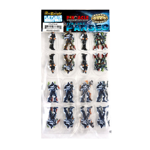 Arcknight Flat Plastic Miniatures - The Last Parsec - Troopers Horde Set Set - 32 2D Minis Preorder