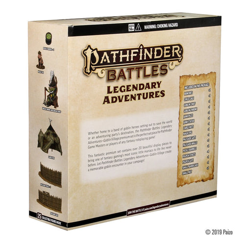Pathfinder Battles Legendary Adventures Goblin Village Premium Set