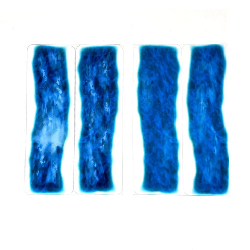 Arcknight Flat Plastic Miniatures - Rivers - Roleplaying Objects 2.0 - 14 Pieces