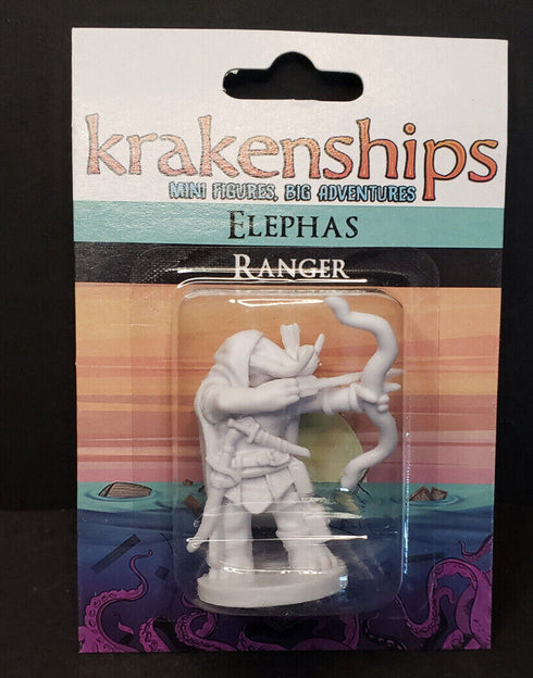 Krakenships Elphas (Loxodon) Ranger - Unpainted