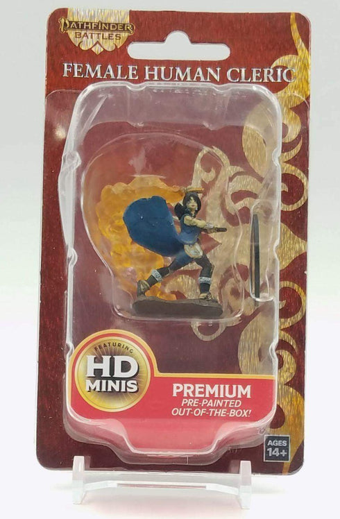 Pathfinder Battles: Premium Miniatures Wave 2: Human Cleric Female