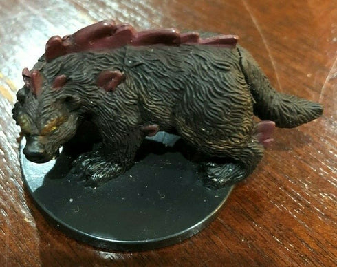 Fiendish Dire Wolverine - Angelfire - Dungeons and Dragons Miniatures - #54