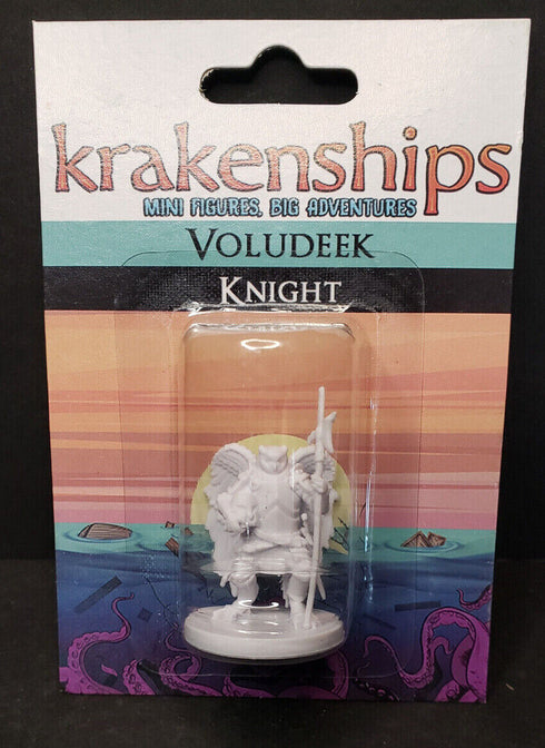 Krakenships Voludeek (Aarakocra) Knight - Unpainted