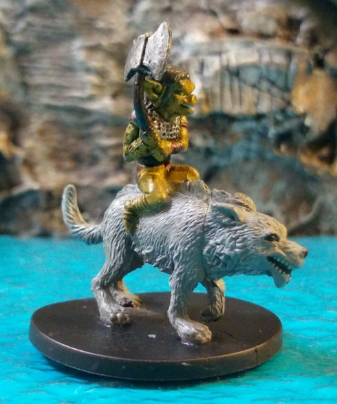 Snig, Worg Rider - War Drums - Dungeons & Dragons Miniature (DDM) - #40