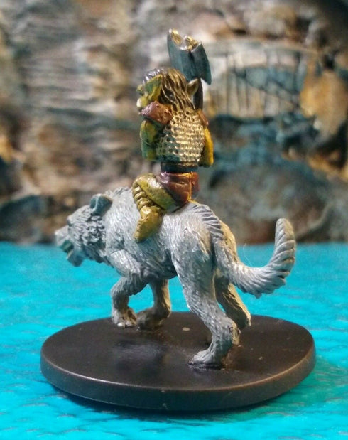 Snig, Worg Rider - War Drums - Dungeons & Dragons Miniature (DDM) - #40