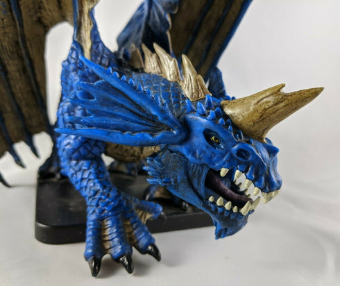 Gargantuan Blue Dragon - D&D Icons - Dungeons and Dragons Miniatures (DDM) - with poor condition box