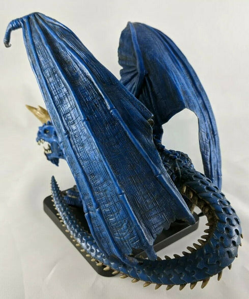 Gargantuan Blue Dragon - D&D Icons - Dungeons and Dragons Miniatures (DDM) - with poor condition box