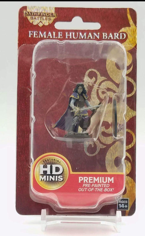 Pathfinder Battles: Premium Miniatures Wave 2: Human Bard Female