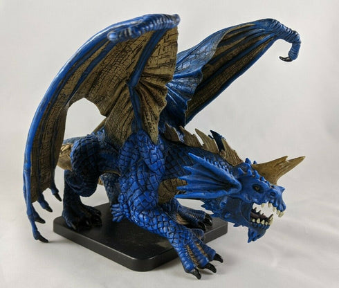 Gargantuan Blue Dragon - D&D Icons - Dungeons and Dragons Miniatures (DDM) - with poor condition box