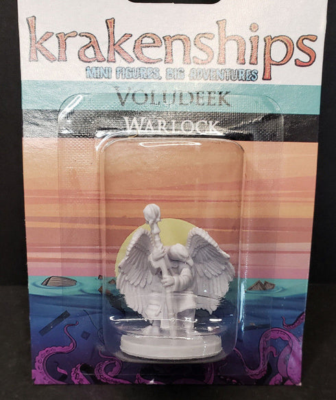 Krakenships Voludeek (Aarakocra) Warlock - Unpainted