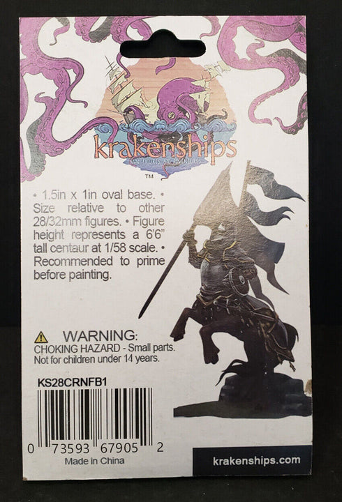 Krakenships Centaur Standard Bearer - Unpainted
