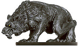 Dire Wolf - Dungeons of Dread - Dungeons & Dragons Miniature (DDM) - #37