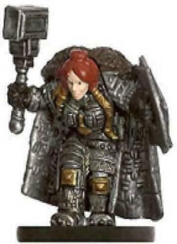 Dwarf Shieldmaiden - Dungeons of Dread - Dungeons & Dragons Miniature (DDM) - #33