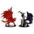 Pathfinder Battles City of Lost Omens Premium Figure Adult Red & Black Dragons