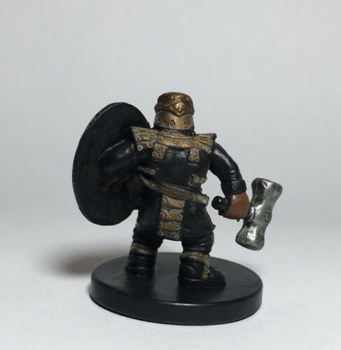 Gold Dwarf Soldier - Underdark - Dungeons & Dragons Miniature (DDM) - #5