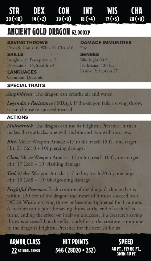 Deck of Many: Monsters 4