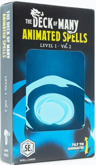 Deck of Many: Animated Spells: Level 1 G-Z