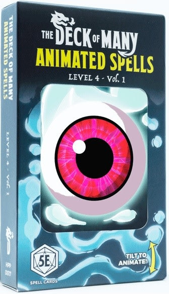 Deck of Many: Animated Spells: Level 4 A-Z