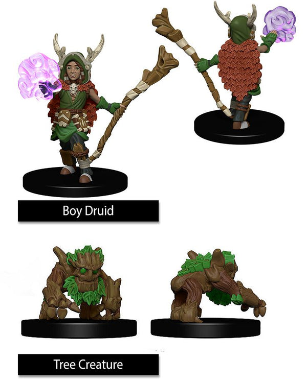 Wardlings Boy Druid & Tree Creature