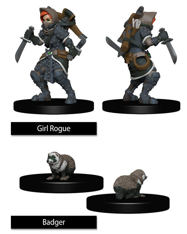 Wardlings Girl Rogue & Badger
