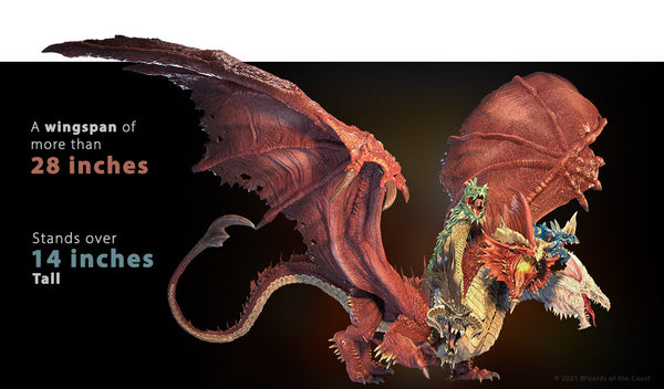 Dungeons & Dragons - Icons of the Realms Gargantuan Tiamat Figure