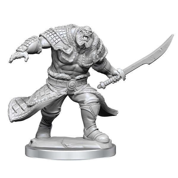 Magic the Gathering Unpainted Miniatures Zurgo Helmsmasher & Unyielding Krumar Pre-Order