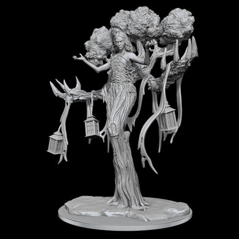 Magic the Gathering Unpainted Miniatures Wrenn and Seven Pre-Order