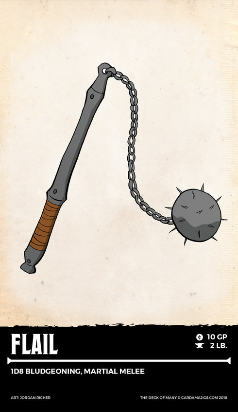 Deck of Many: Weapons