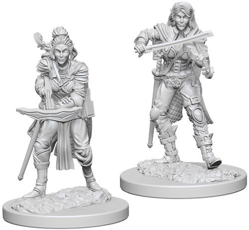Pathfinder Deep Cuts Unpainted Miniatures Elf Female Bard
