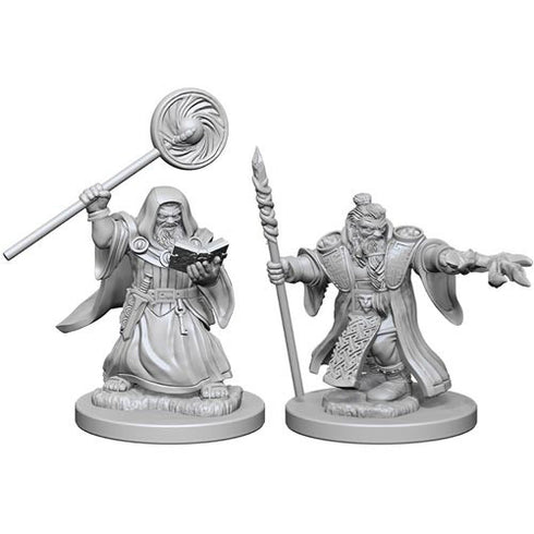 D&D Nolzurs Marvelous Unpainted Miniatures Dwarf Male Wizard
