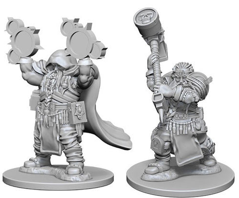 D&D Nolzurs Marvelous Unpainted Miniatures Dwarf Male Cleric W2