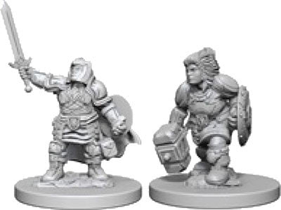 D&D Nolzurs Marvelous Unpainted Miniatures Dwarf Female Paladin
