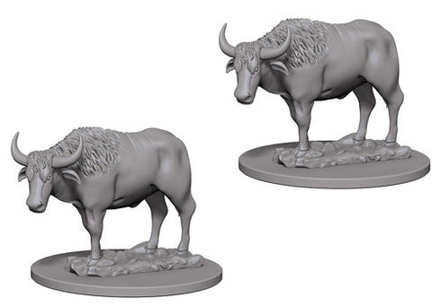 WizKids - Unpainted Oxen