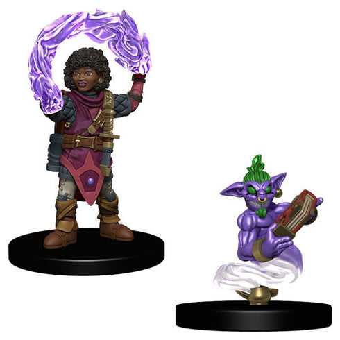 Wardlings - Girl Wizard & Genie Pre-Painted