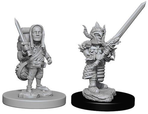 D&D Nolzurs Marvelous Unpainted Miniatures Male Halfling Fighter