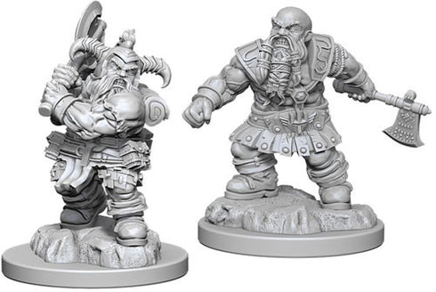 D&D Nolzurs Marvelous Unpainted Miniatures Male Dwarf Barbarian