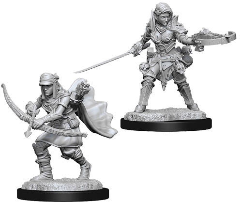 Pathfinder Battles Deep Cuts Female Half Elf Ranger